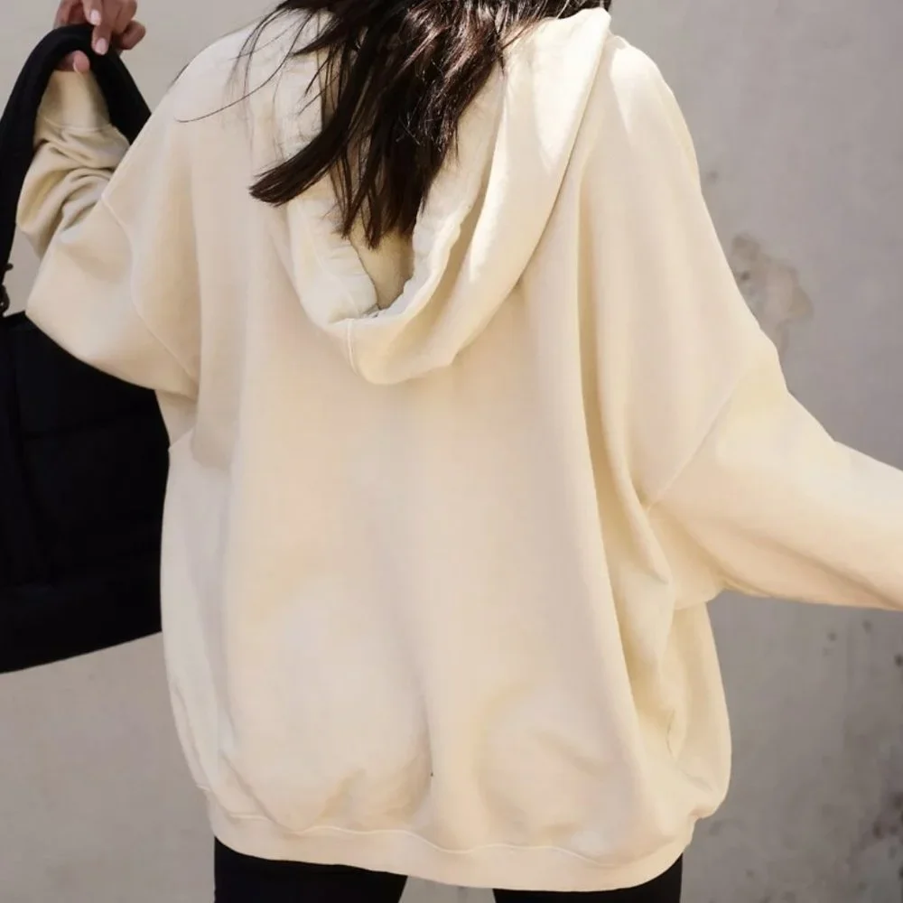 FP Movement, by Free People, Best Of Hoodie, in Oatmilk, size M // NWT //CURRENT - Picture 5 of 9